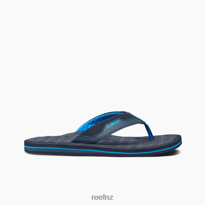 Reef Shoes NZ 62JVZ442 - The Ripper Men Black/Blue Reef
