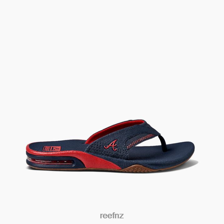 Reef Shoes NZ 62JVZ444 - Fanning X Mlb Men Braves Reef