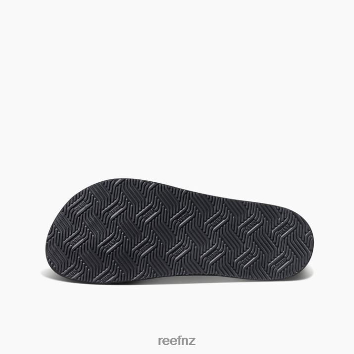 Reef Shoes NZ 62JVZ445 - The Ripper Men Black/Tan Reef