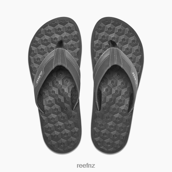 Reef Shoes NZ 62JVZ447 - The Ripper Men Dark Grey Reef