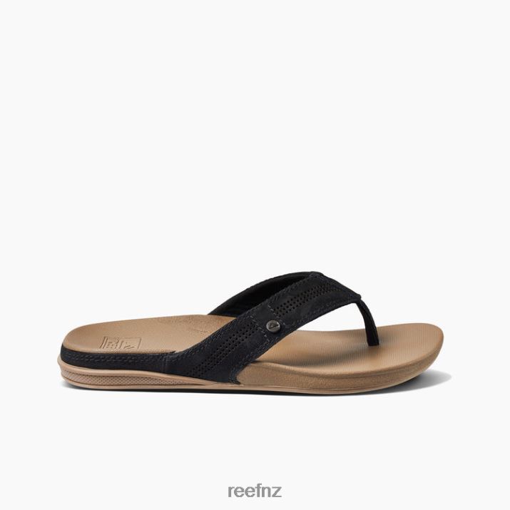 Reef Shoes NZ 62JVZ457 - Cushion Lux Men Raven/Fossil Reef