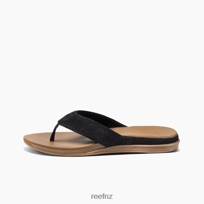 Reef Shoes NZ 62JVZ457 - Cushion Lux Men Raven/Fossil Reef