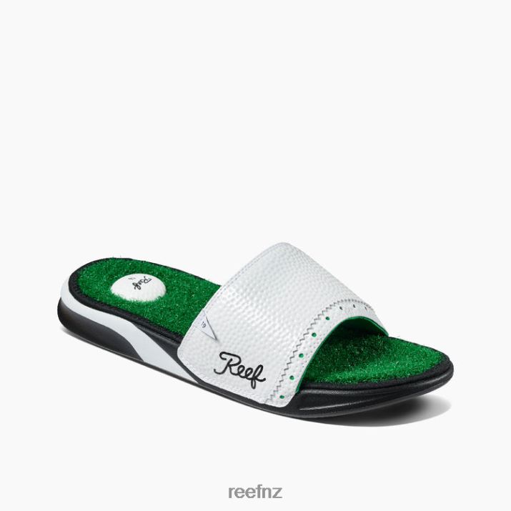 Reef Shoes NZ 62JVZ317 - Mulligan Slide Men Green Reef