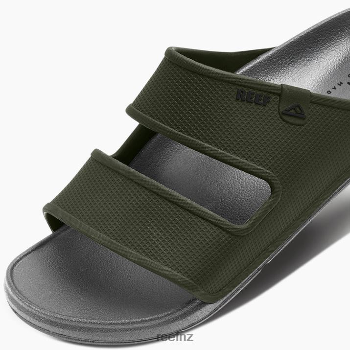 Reef Shoes NZ 62JVZ340 - Oasis Double Up Men Grey/Olive Reef