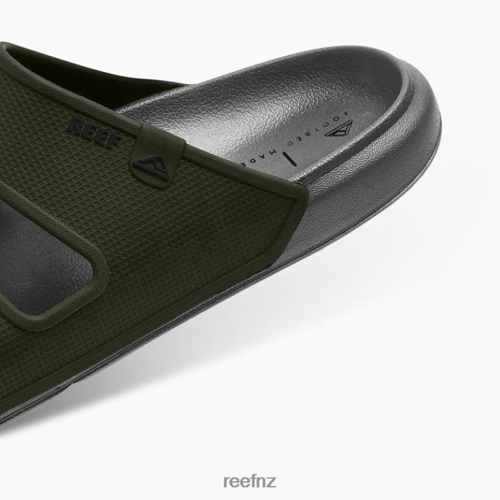Reef Shoes NZ 62JVZ340 - Oasis Double Up Men Grey/Olive Reef