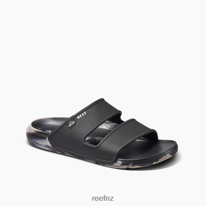 Reef Shoes NZ 62JVZ341 - Oasis Double Up Men Black/Taupe Marble Reef