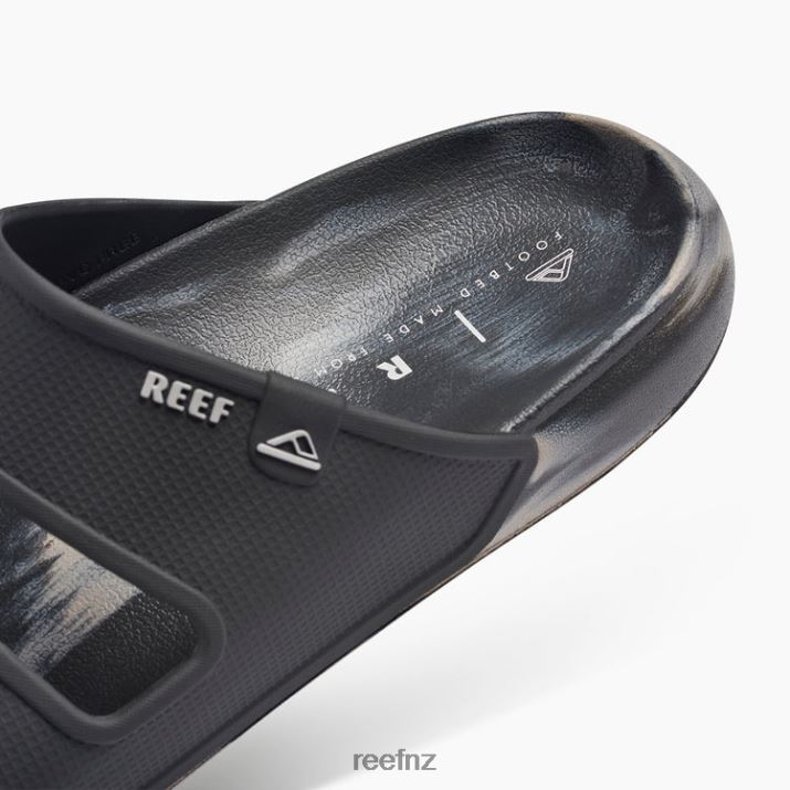 Reef Shoes NZ 62JVZ341 - Oasis Double Up Men Black/Taupe Marble Reef