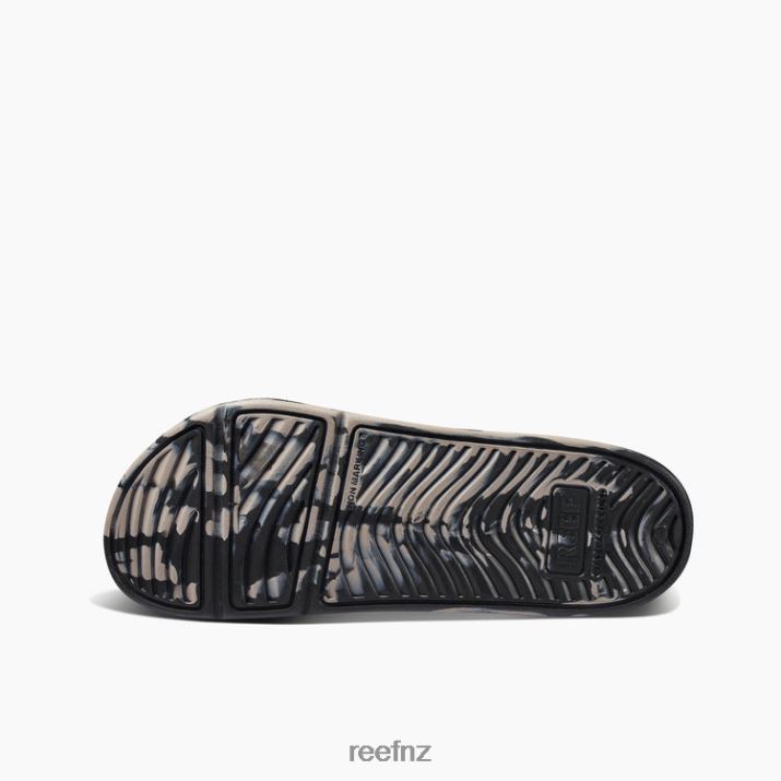 Reef Shoes NZ 62JVZ341 - Oasis Double Up Men Black/Taupe Marble Reef