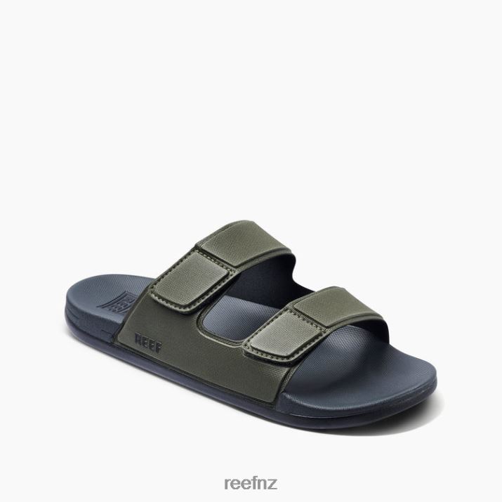 Reef Shoes NZ 62JVZ348 - Cushion Tradewind Men Grey/Olive Reef