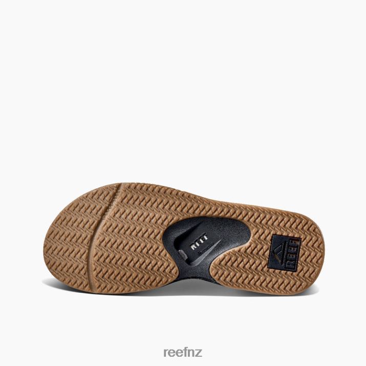 Reef Shoes NZ 62JVZ377 - Fanning Baja Men Black/Sliver Reef
