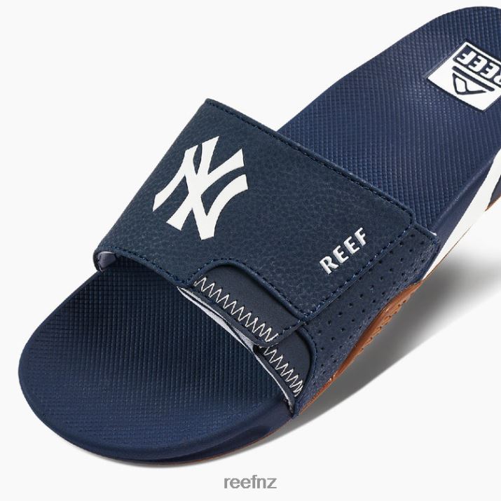 Reef Shoes NZ 62JVZ392 - Fanning Slide X Mlb Men Yankees Reef