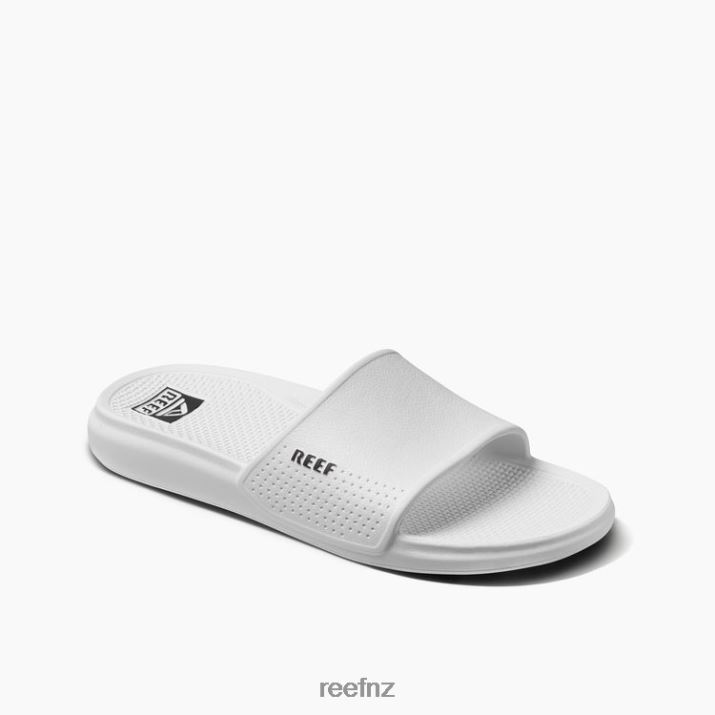 Reef Shoes NZ 62JVZ399 - Oasis Slide Men Blanc De Blanc Reef