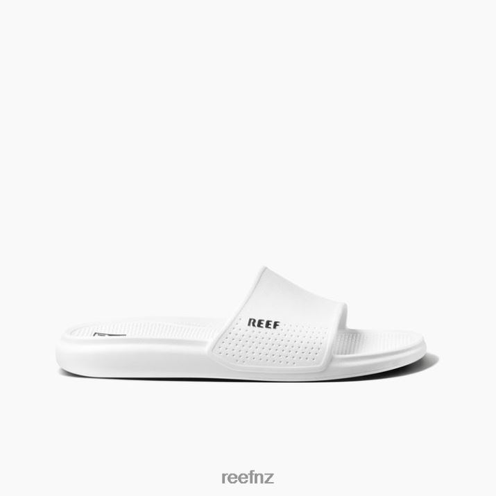 Reef Shoes NZ 62JVZ399 - Oasis Slide Men Blanc De Blanc Reef
