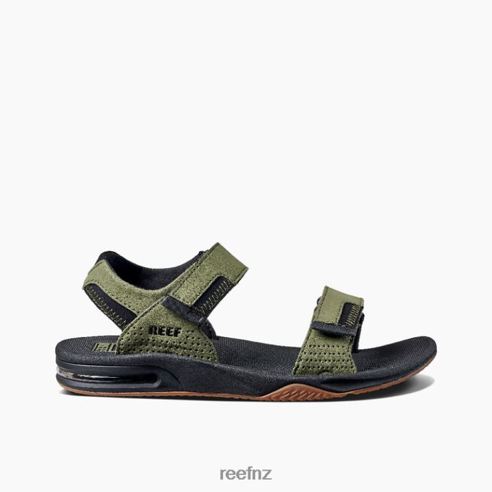 Reef Shoes NZ 62JVZ406 - Fanning Baja Men Olive Gum Reef