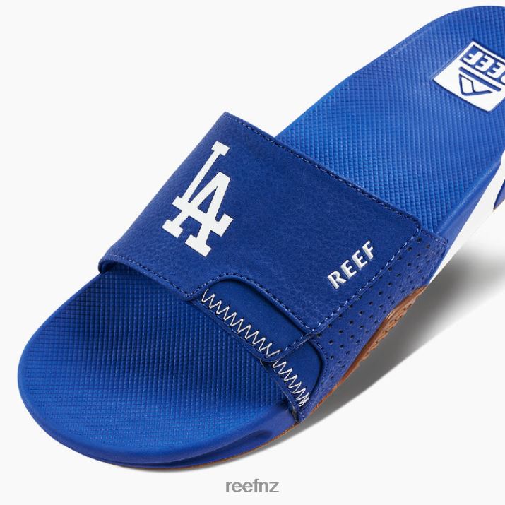 Reef Shoes NZ 62JVZ407 - Fanning Slide X Mlb Men Dodgers Reef