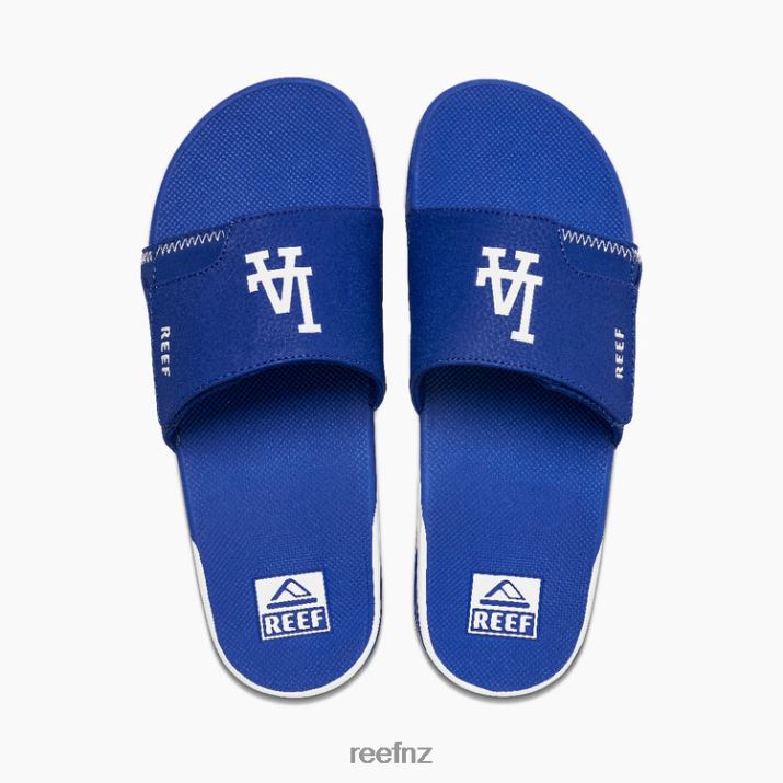 Reef Shoes NZ 62JVZ407 - Fanning Slide X Mlb Men Dodgers Reef
