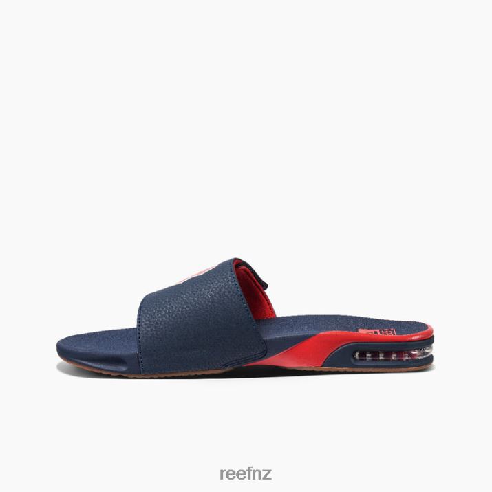 Reef Shoes NZ 62JVZ411 - Fanning Slide X Mlb Men Red Sox Reef