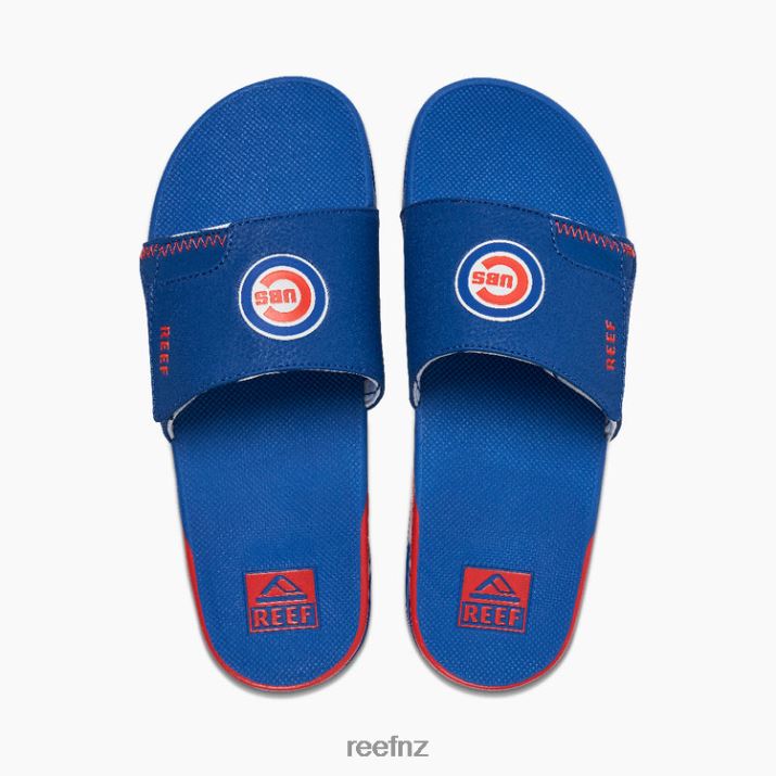 Reef Shoes NZ 62JVZ413 - Fanning Slide X Mlb Men Cubs Reef