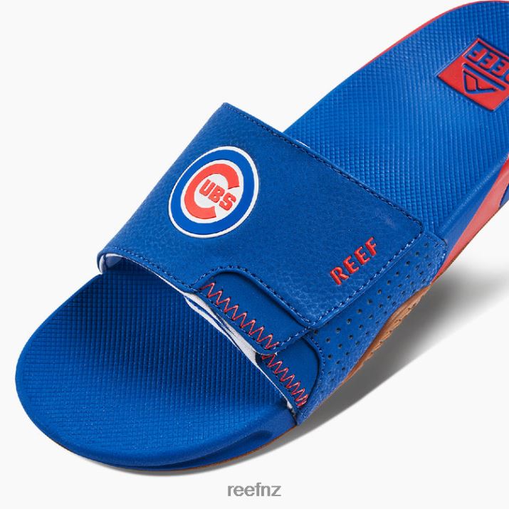 Reef Shoes NZ 62JVZ413 - Fanning Slide X Mlb Men Cubs Reef
