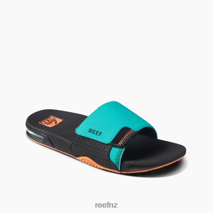 Reef Shoes NZ 62JVZ421 - Fanning Slide Men Lagoon Reef