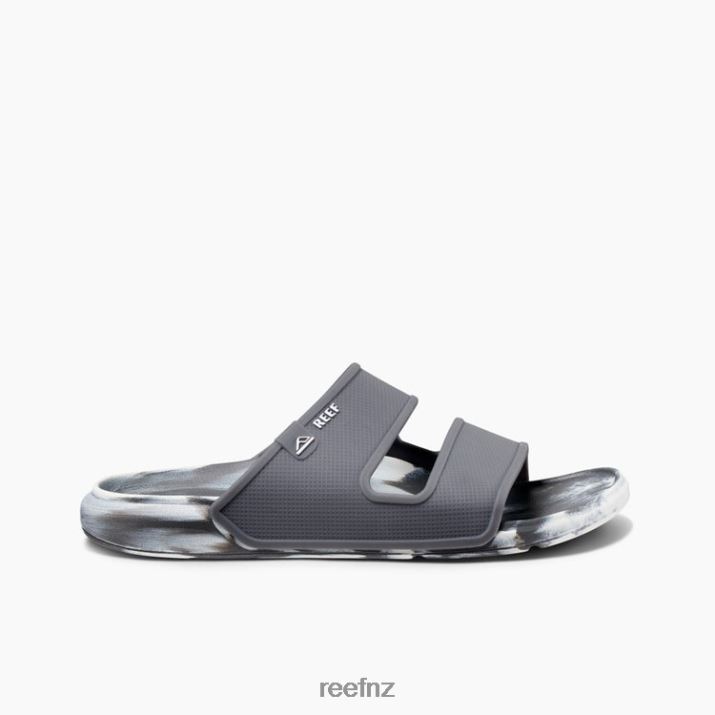 Reef Shoes NZ 62JVZ423 - Oasis Double Up Men White/Grey Marble Reef