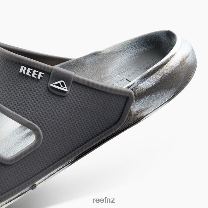 Reef Shoes NZ 62JVZ423 - Oasis Double Up Men White/Grey Marble Reef