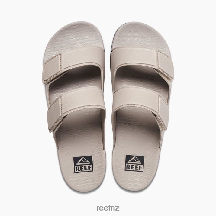 Reef Shoes NZ 62JVZ430 - Cushion Tradewind Men Taupe/Black Reef