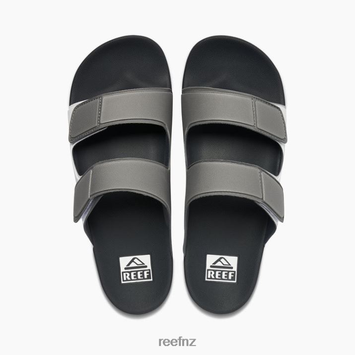 Reef Shoes NZ 62JVZ438 - Cushion Tradewind Men Grey/White Reef