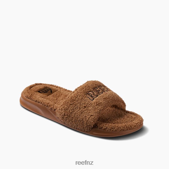 Reef Shoes NZ 62JVZ459 - One Slide Chill Men Tobacco Reef