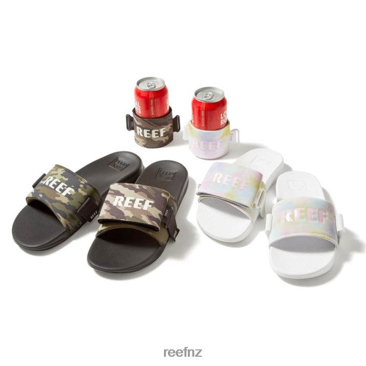 Reef Shoes NZ 62JVZ463 - Boozie Slide Men Night Dye Reef