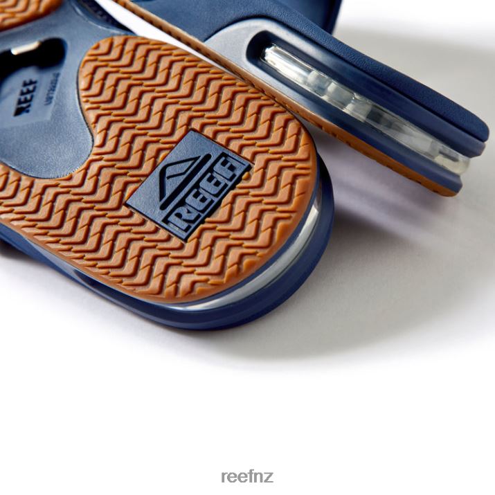 Reef Shoes NZ 62JVZ469 - Fanning Slide Men Navy/Gum Reef