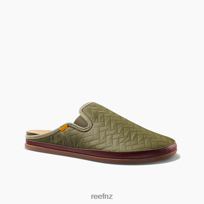 Reef Shoes NZ 62JVZ480 - Cushion Homey Men Olive Reef