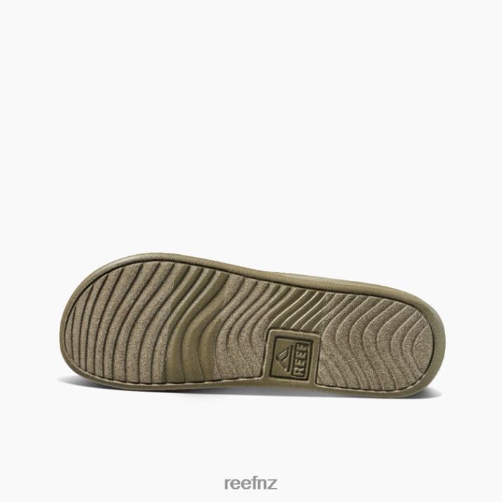 Reef Shoes NZ 62JVZ550 - One Slide Chill Men Olive Reef