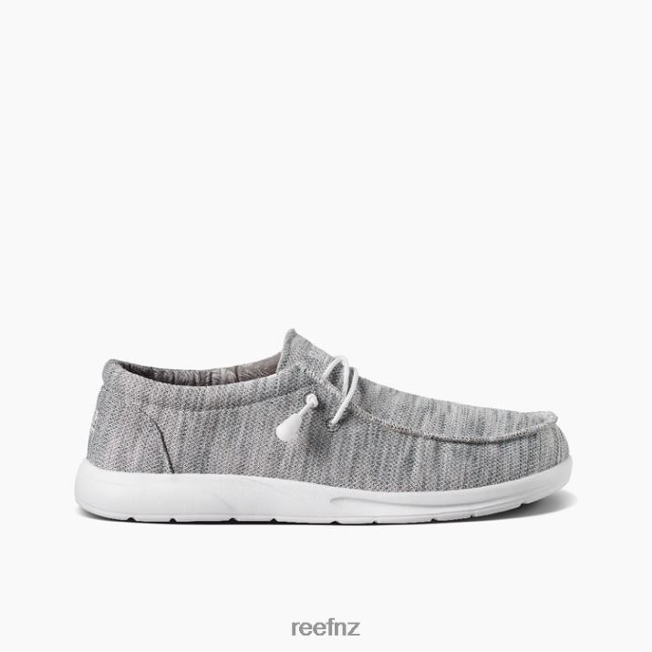 Reef Shoes NZ 62JVZ485 - Cushion Coast Mesh Men Light Grey/White Reef
