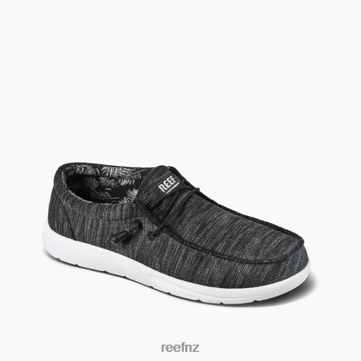 Reef Shoes NZ 62JVZ492 - Cushion Coast Mesh Men Black/Grey/White Reef