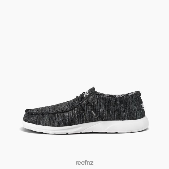 Reef Shoes NZ 62JVZ492 - Cushion Coast Mesh Men Black/Grey/White Reef