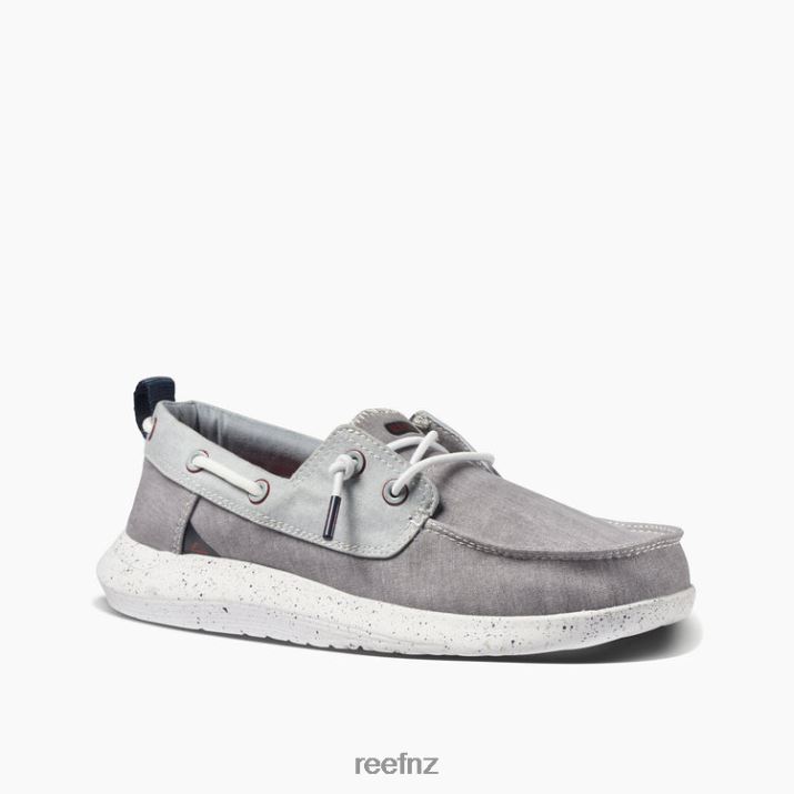 Reef Shoes NZ 62JVZ494 - Swellsole Pier Men Grey Reef