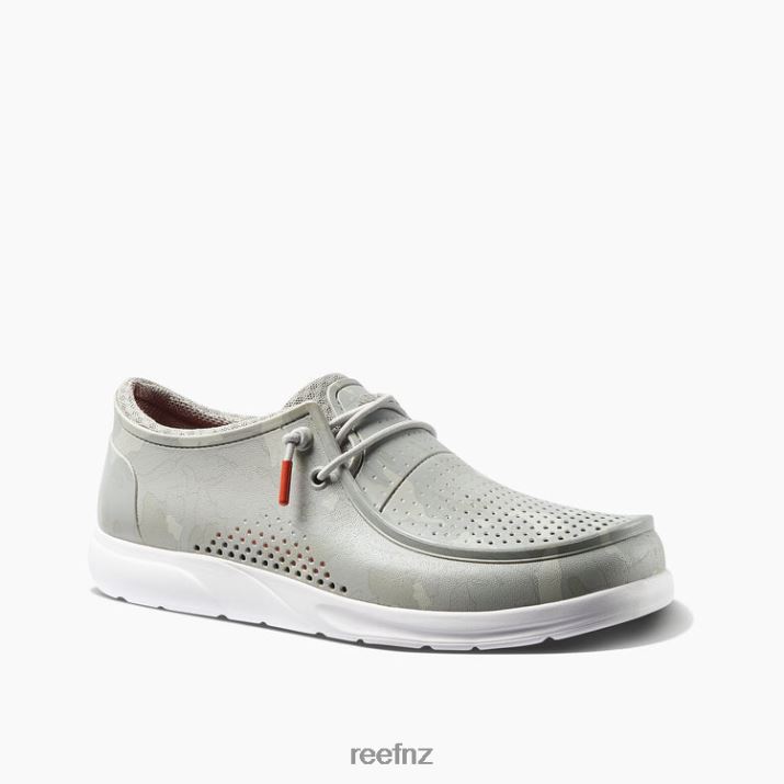 Reef Shoes NZ 62JVZ495 - Water Coast Prints Men Grey Camo Reef