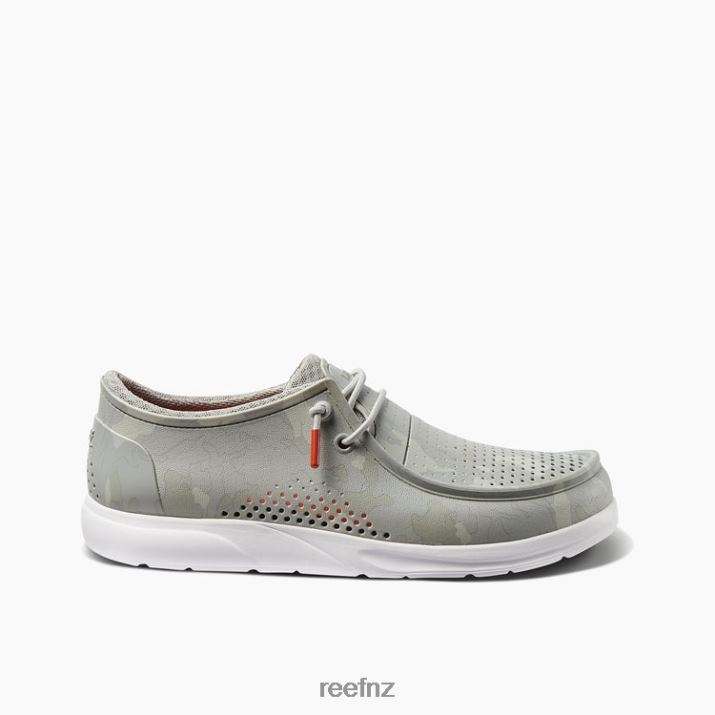 Reef Shoes NZ 62JVZ495 - Water Coast Prints Men Grey Camo Reef