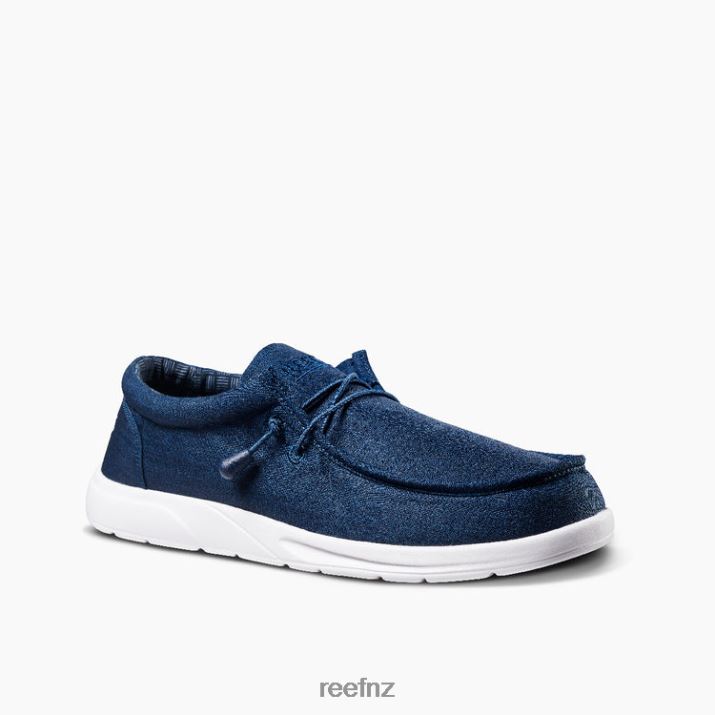 Reef Shoes NZ 62JVZ497 - Cushion Coast Textile Men Navy Reef