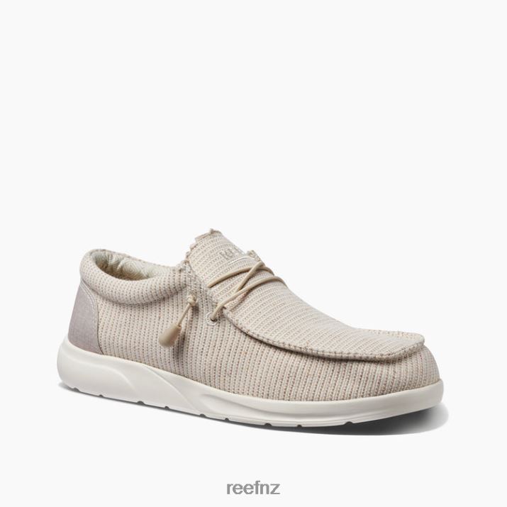 Reef Shoes NZ 62JVZ498 - Cushion Coast Textile Men Natural Reef