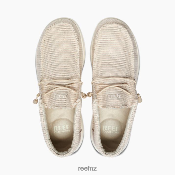 Reef Shoes NZ 62JVZ498 - Cushion Coast Textile Men Natural Reef