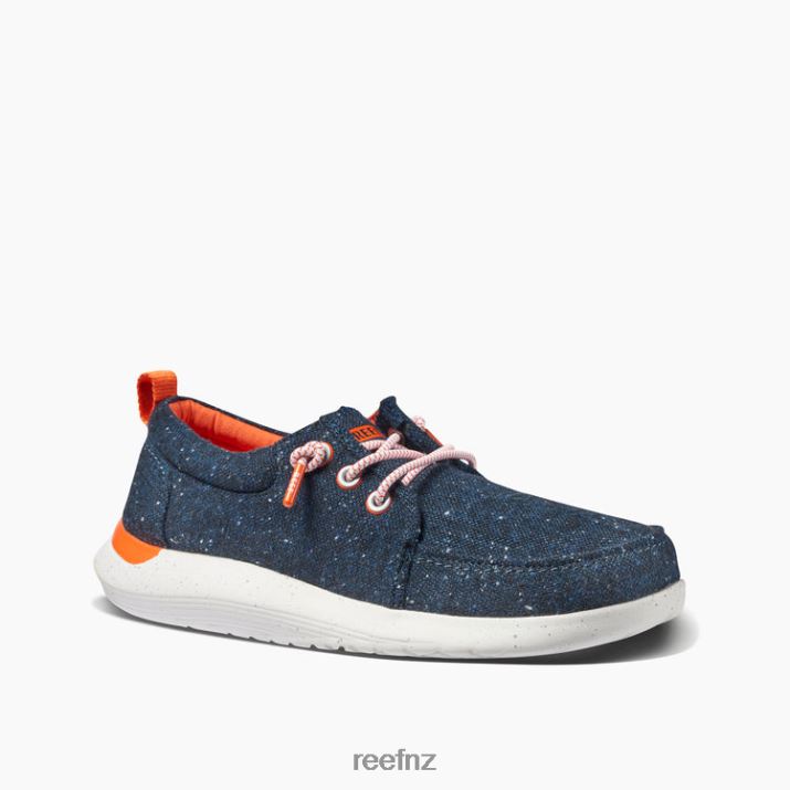 Reef Shoes NZ 62JVZ500 - Swellsole Cutback Men Navy/Orange Reef