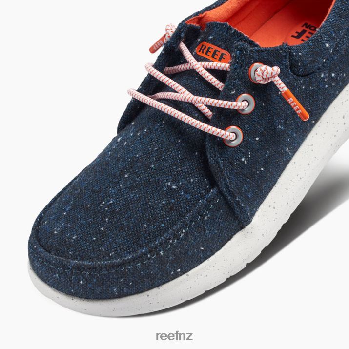 Reef Shoes NZ 62JVZ500 - Swellsole Cutback Men Navy/Orange Reef
