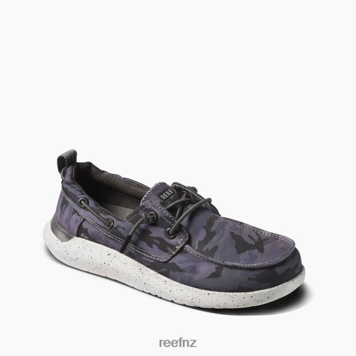 Reef Shoes NZ 62JVZ502 - Swellsole Pier Men Grey/Camo Reef