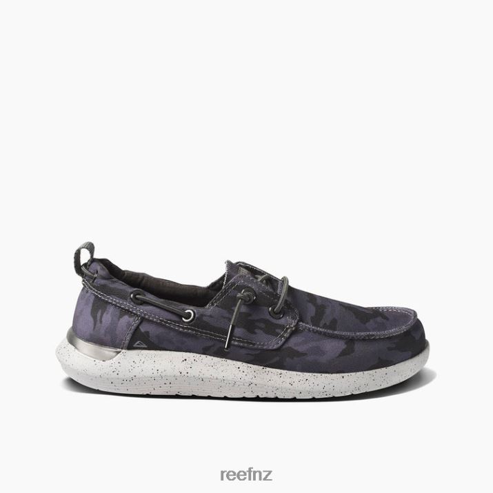 Reef Shoes NZ 62JVZ502 - Swellsole Pier Men Grey/Camo Reef