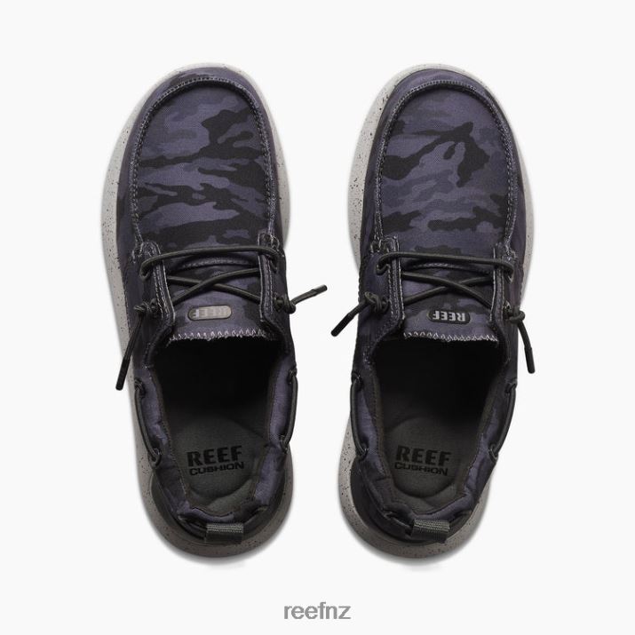 Reef Shoes NZ 62JVZ502 - Swellsole Pier Men Grey/Camo Reef