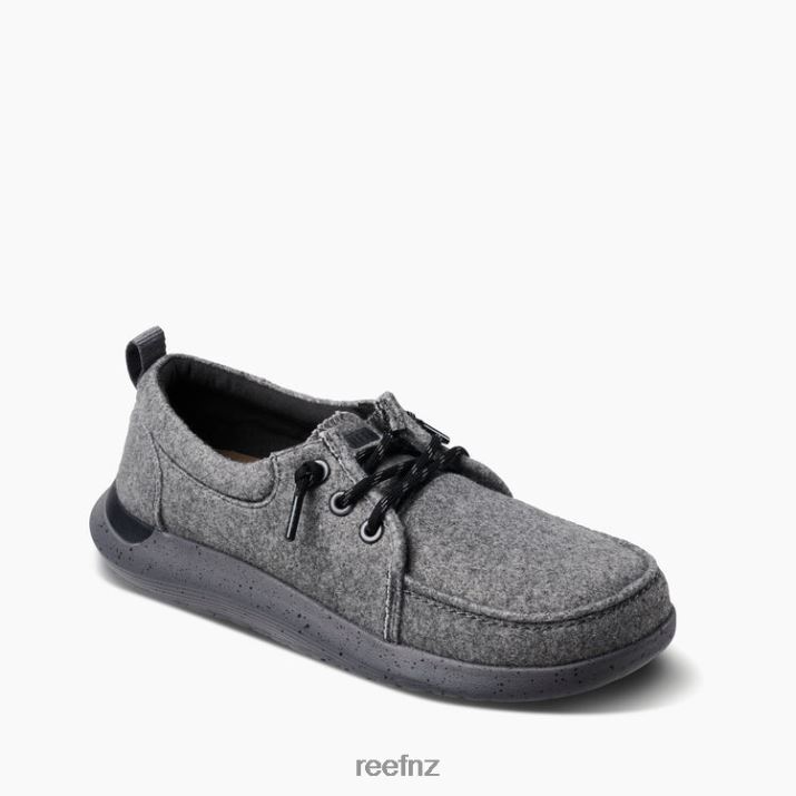 Reef Shoes NZ 62JVZ507 - Swellsole Cutback Men Grey Wool Reef