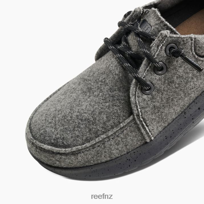 Reef Shoes NZ 62JVZ507 - Swellsole Cutback Men Grey Wool Reef