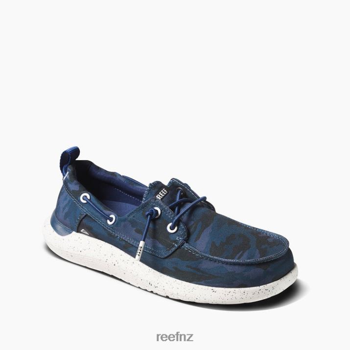 Reef Shoes NZ 62JVZ509 - Swellsole Pier Men Navy/Camo Reef